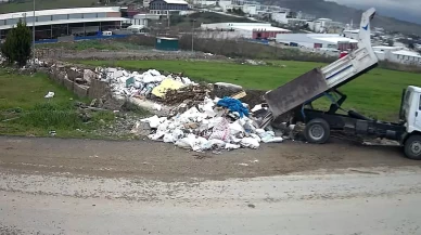 Yalova'da kaçak moloz dökümüne fotokapanlı takip