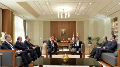 KKTC Cumhurbaşkanı Erhürman, Gençlik ve Spor Bakanı Bak ile görüşme gerçekleştirdi