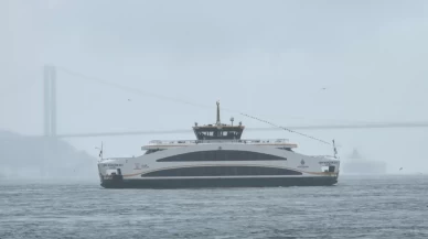 İstanbul'a sis çöktü!