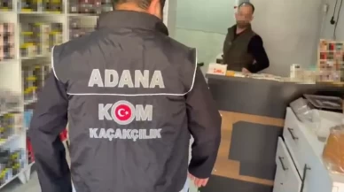 Çok sayıda kaçak tütün ele geçirildi