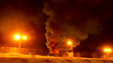 Irak'ın ABD üssü yakınlarında İHA saldırısı ve yangın