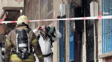 İstanbul'da yangın tüpü dolum tesisinde gaz sızıntısı!
