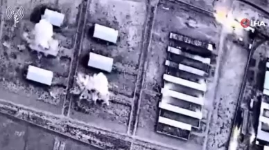 İsrail ordusu İran’a yönelik yeni saldırı görüntülerini paylaştı