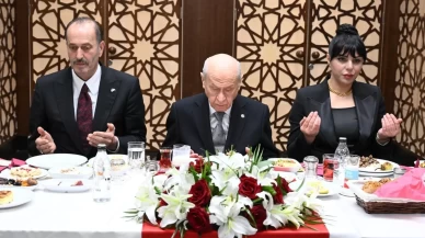 MHP Lideri Bahçeli, divan üyeleri ve Genel Merkez personelleriyle iftar yaptı