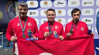 Milli atıcılardan Avrupa’da gümüş madalya
