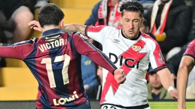 Rayo Vallecano, beraberlik golünü uzatmada buldu