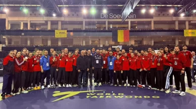 Milli tekvandoculardan Belçika’da 30 madalya