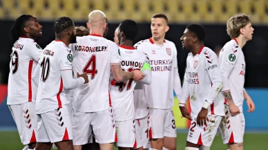 Samsunspor-Rayo Vallecano maçının ilk 11'leri belli oldu