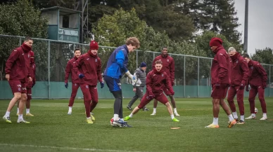 Trabzonspor, Eyüpspor maçının hazırlıklarını sürdürdü