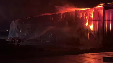 Osmaniye’de karton fabrikasında yangın