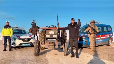Çalınan traktörü 1600 km ötede bulundu