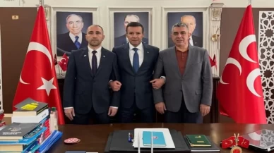 MHP Kütahya Merkez İlçe Başkanlığı’nda Mehmet Ali Tekin dönemi