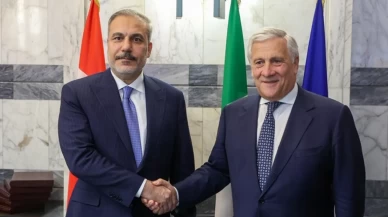 Dışişleri Bakanı Hakan Fidan, İtalyan mevkidaşı Tajani ile görüştü