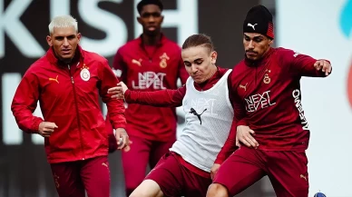 Galatasaray, Trabzonspor maçı hazırlıklarını sürdürdü