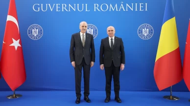 TBMM Başkanı Kurtulmuş, Romanya Başbakanı Bolojan ile görüştü