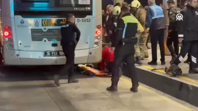 Bahçelievler'de metrobüs kazası