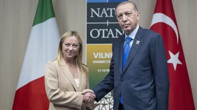 Cumhurbaşkanı Erdoğan, İtalya Başbakanı Meloni ile telefonda görüştü