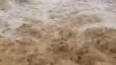 Şanlıurfa'da sağanak yağış sele yol açtı! Kırsal mahalleler zarar gördü!