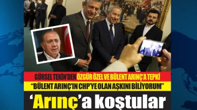 Gürsel Tekin'den, Bülent Arınç ve Özgür Özel'e çok sert tepki: Koşa koşa gittiler