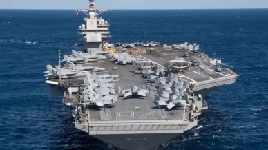 İran savaşında ABD'den yeni hamle: En büyük uçak gemisi Kızıldeniz'de!