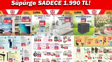 Balkon ve bahçeler bayram edecek! 10 Nisan BİM aktüel ürünler yayında!