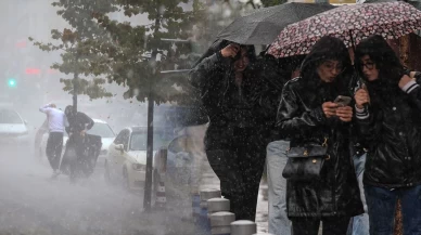 Başkentte kuvvetli yağış alarmı