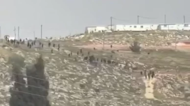 İsrailliler Nablus’ta Filistinlilere saldırdı