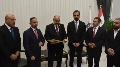 Kerkük valisi Muhammed Seman Ağa mesaisine başladı!