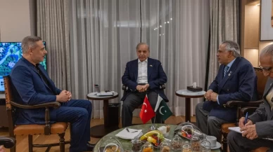 Dışişleri Bakanı Fidan, Pakistan Başbakanı Şerif ile görüştü