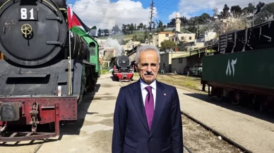 Bakan Uraloğlu Hicaz Demiryolu’nda: İlk TIR Türkiye’ye uğurlandı