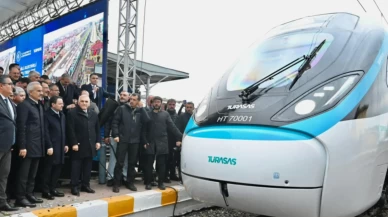 Türkiye'nin ilk yerli hızlı treni! Uraloğlu duyurdu: Saatte 225 kilometre hıza çıktı