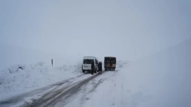 Muş’ta kar ve tipi