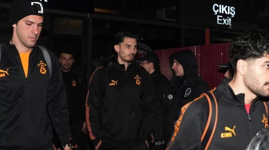 Galatasaray kafilesi Trabzon'da