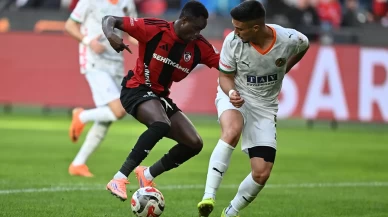 Gaziantep FK - Alanyaspor maçında kazanan çıkmadı: 1-1