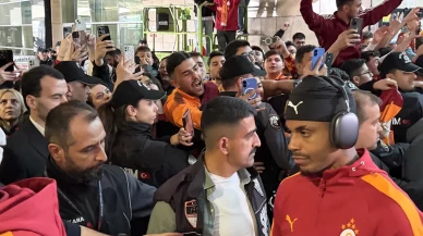 Galatasaray kafilesi Ankara'da