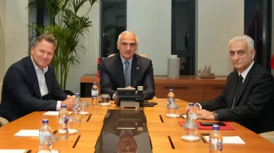 Türkiye'den turizm atağı! Bakan Ersoy, Avrupa'nın devleriyle bir araya geldi