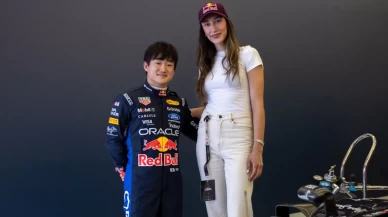 İstanbul’da F1 rüzgarı: Hande Baladın ile Yuki Tsunoda bir araya geldi