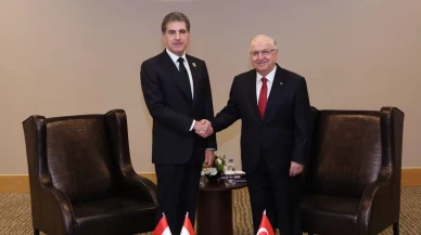 Bakan Yaşar Güler, IKBY Başkanı Neçirvan Barzani ile görüştü