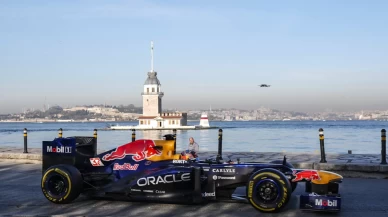 Formula 1 aracından İstanbul turu!