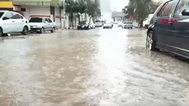 Mardin'i sağanak vurdu!