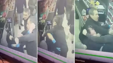 Kasiyere yumruk atıp başını kasaya vurdu