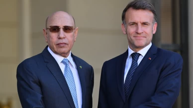 Paris’te kritik zirve: Macron ve Ghazouani Elysee Sarayı’nda buluştu!