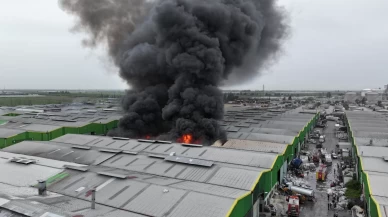 Adana'da geri dönüşüm tesisinde korkutan yangın!