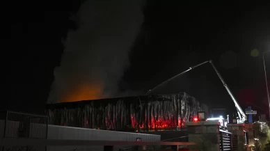 Ankara'da korkutan yangın