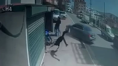 Gebze’de dehşet anları: Çocuğunu tehdit ettiği iddiasıyla motosikletliyi araçla biçti!