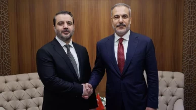 Dışişleri Bakanı Fidan, Şeybani ile görüştü