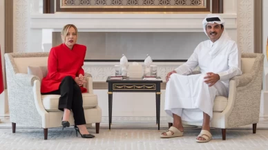 İtalya Başbakanı Meloni, Katar Emiri Al Sani ile enerji zirvesi!