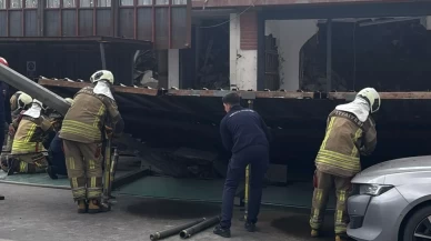 Ankara'da platform caddeye yıkıldı: Üç kişi yaralandı