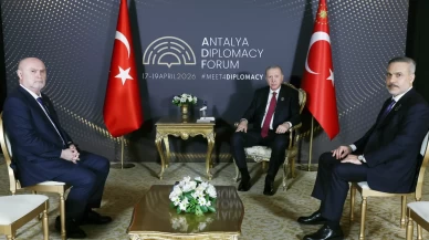 Cumhurbaşkanı Erdoğan, Barzani ve Sinirlioğlu'nu kabul etti