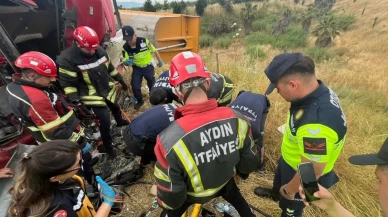 Son dakika: Aydın-Denizli otobanında feci kaza!